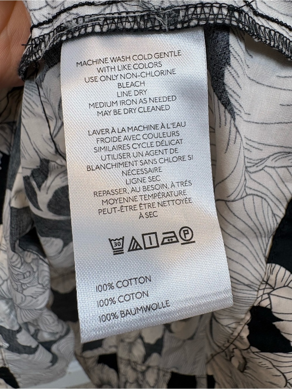 NWT Anthropologie The Somerset Maxi Dress White Rose Floral Peony L Large - Picture 11 of 13
